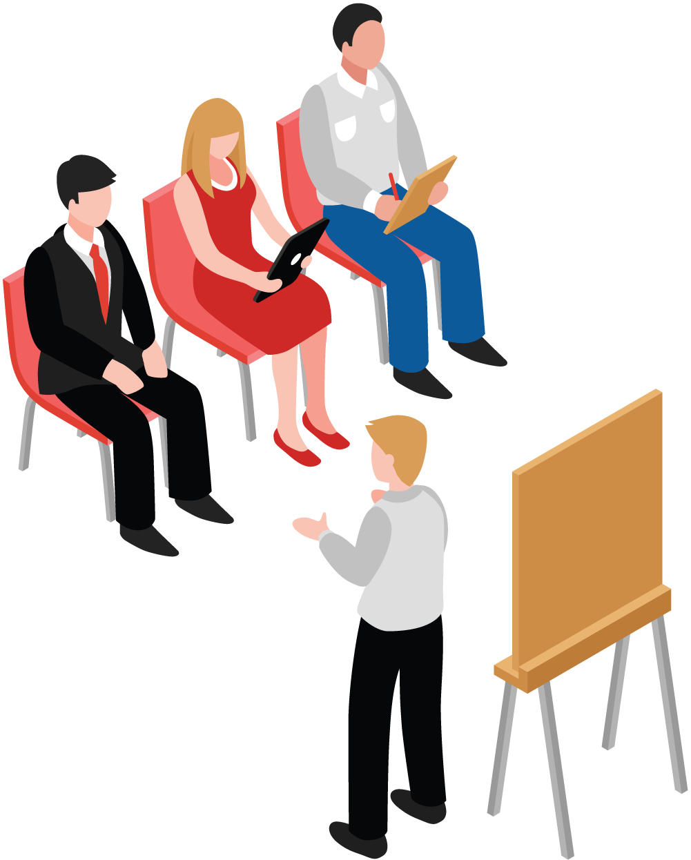 Teacher training classroom